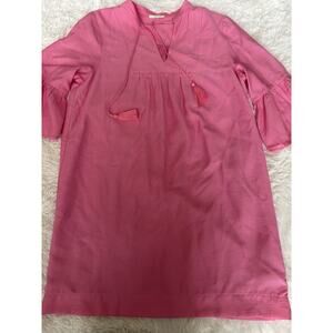 Jade Melody Tam Women’s Sz. M Pink Hassle Tunic Style Top. Pretty, Excellent Con